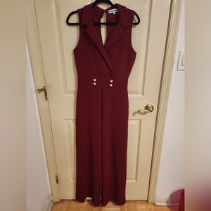 Almost Famous Red Jumpsuit. Size L